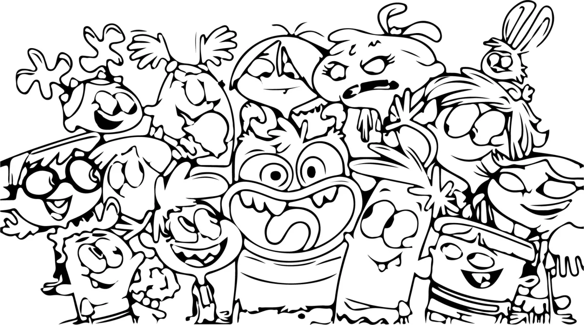 Bunsen the Beast * Printable Coloring Page