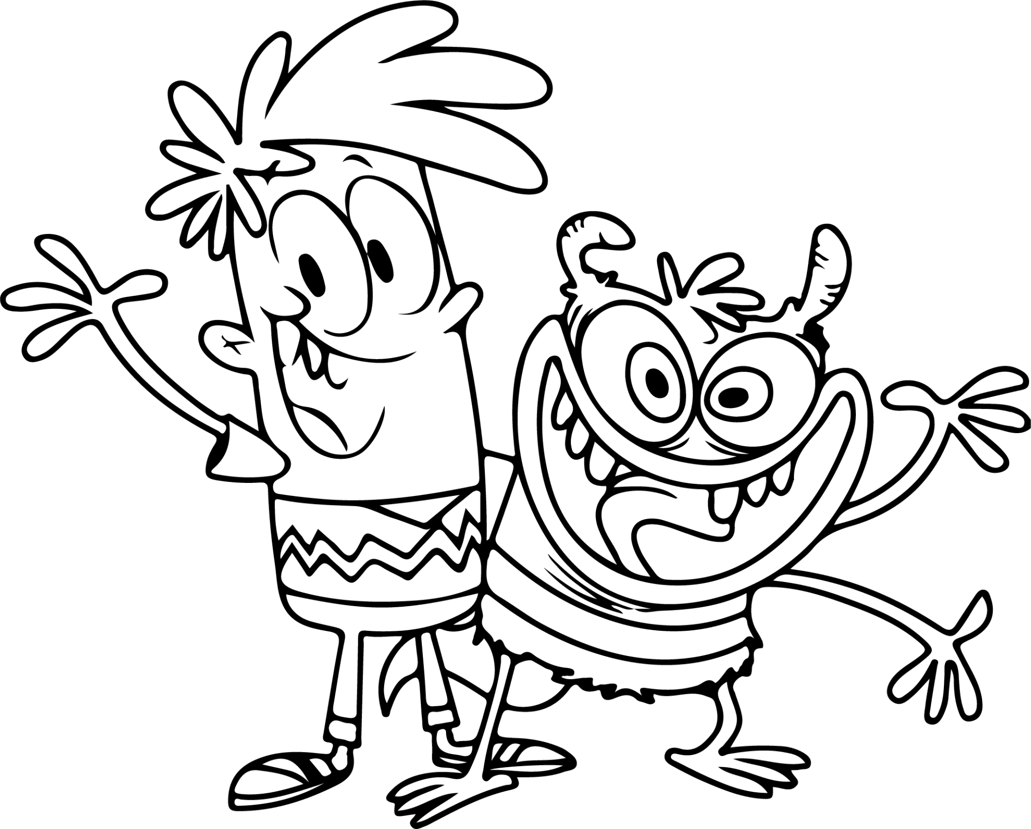 Bunsen il Bestia * Pagina da Colorare Stampabile