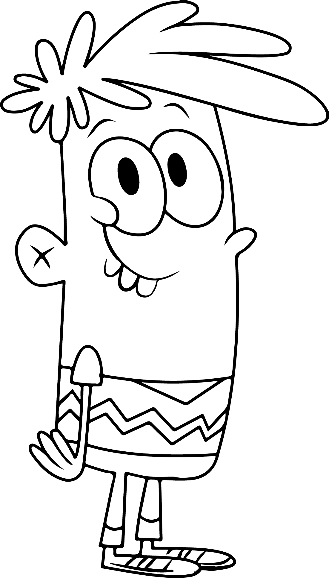 Bunsen the Beast * Printable Coloring Page