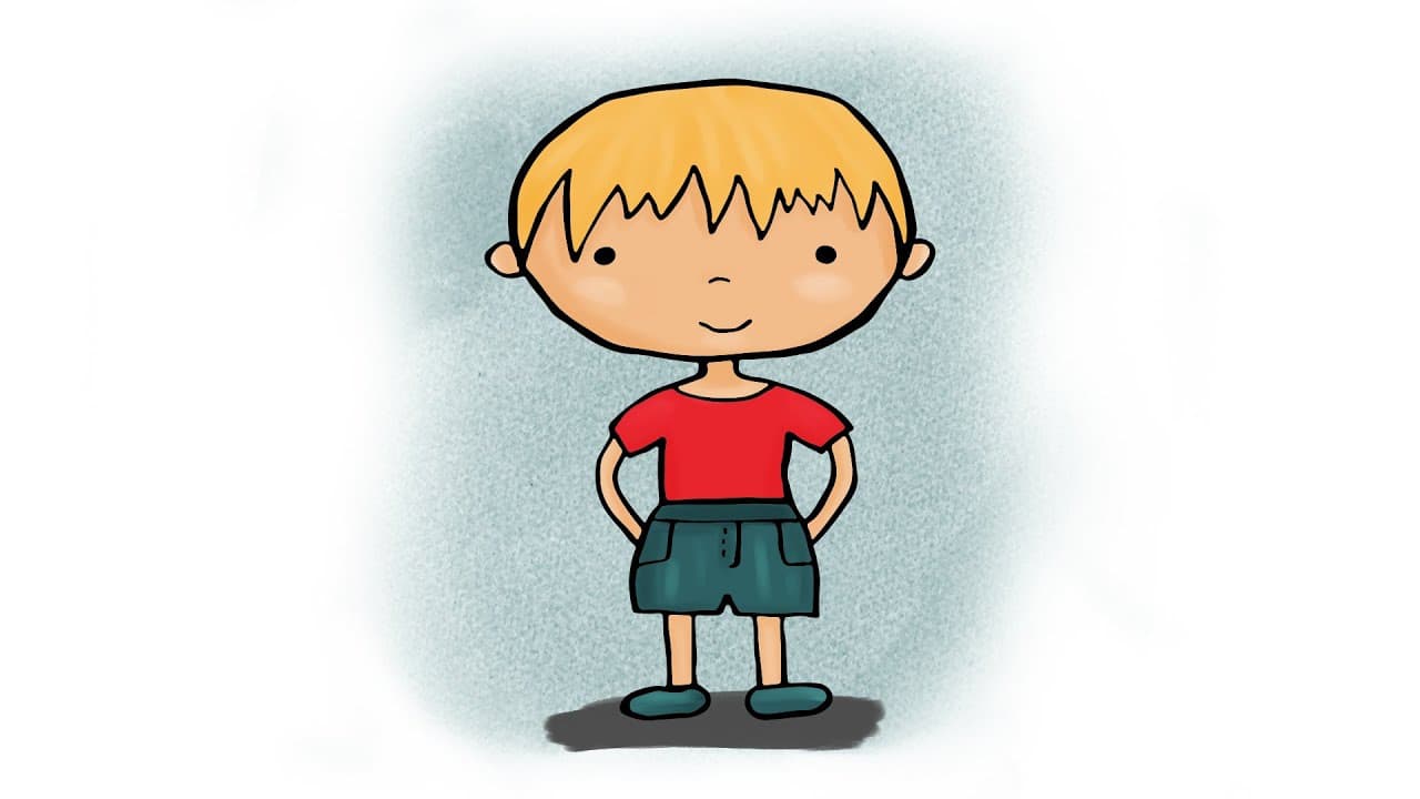 How to Draw a Boy * Easy Drawing