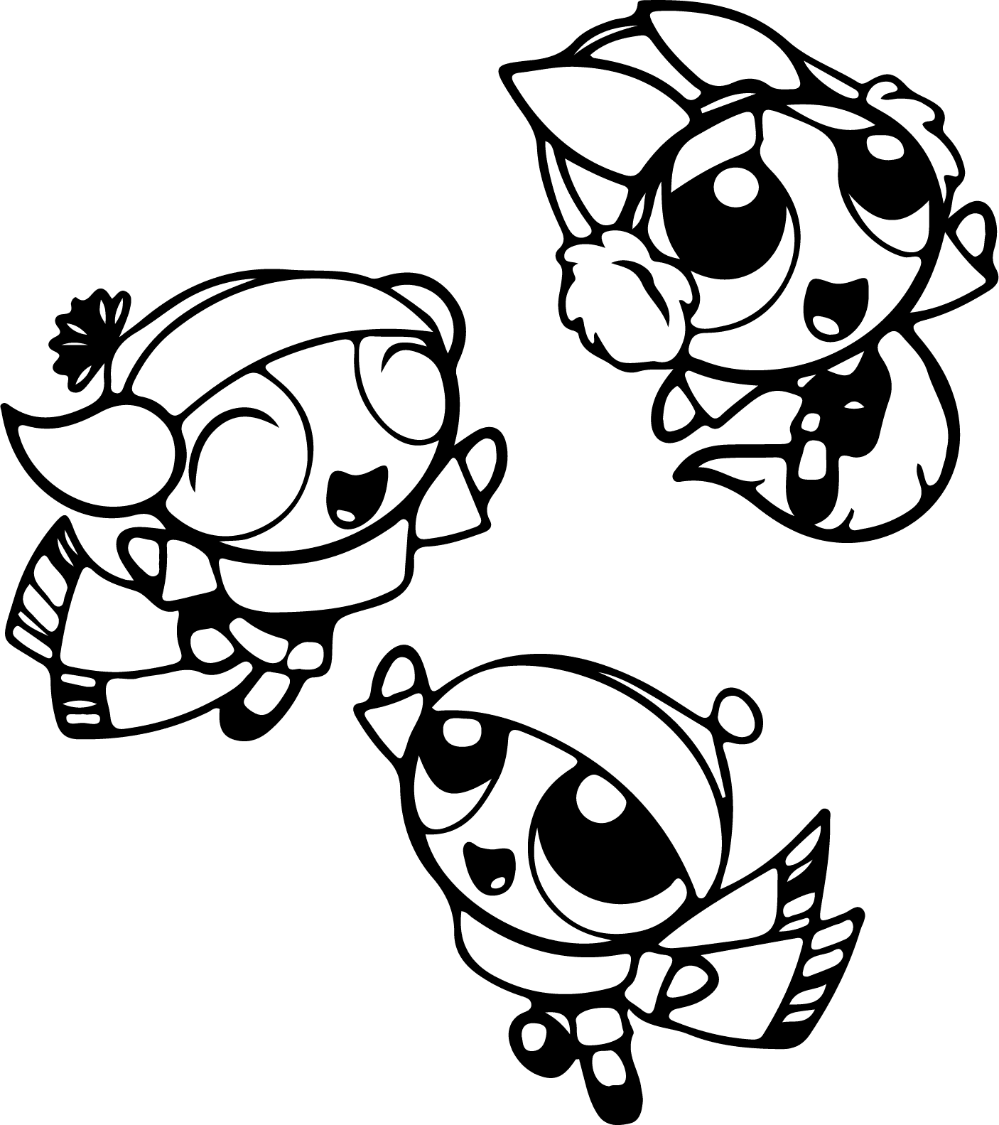 The Powerpuff Girls * Printable Coloring Page