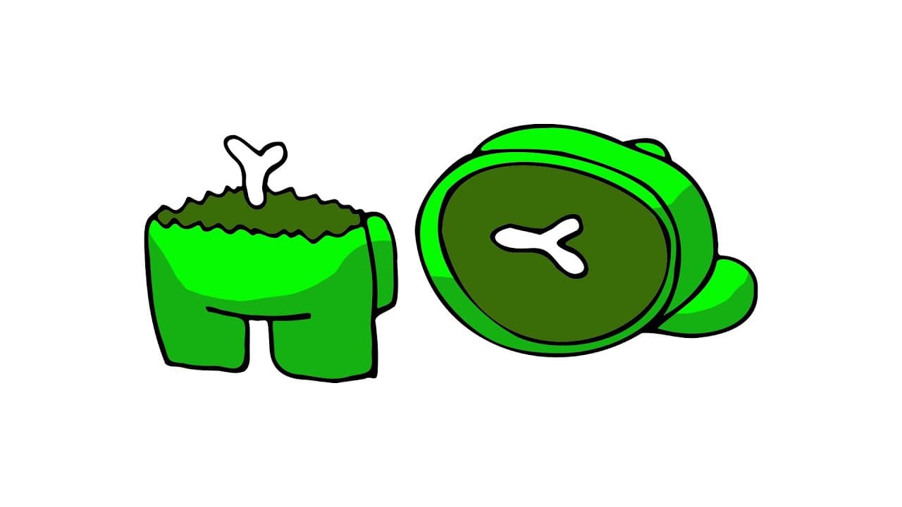 Рисуване на жертва от Амонг ас