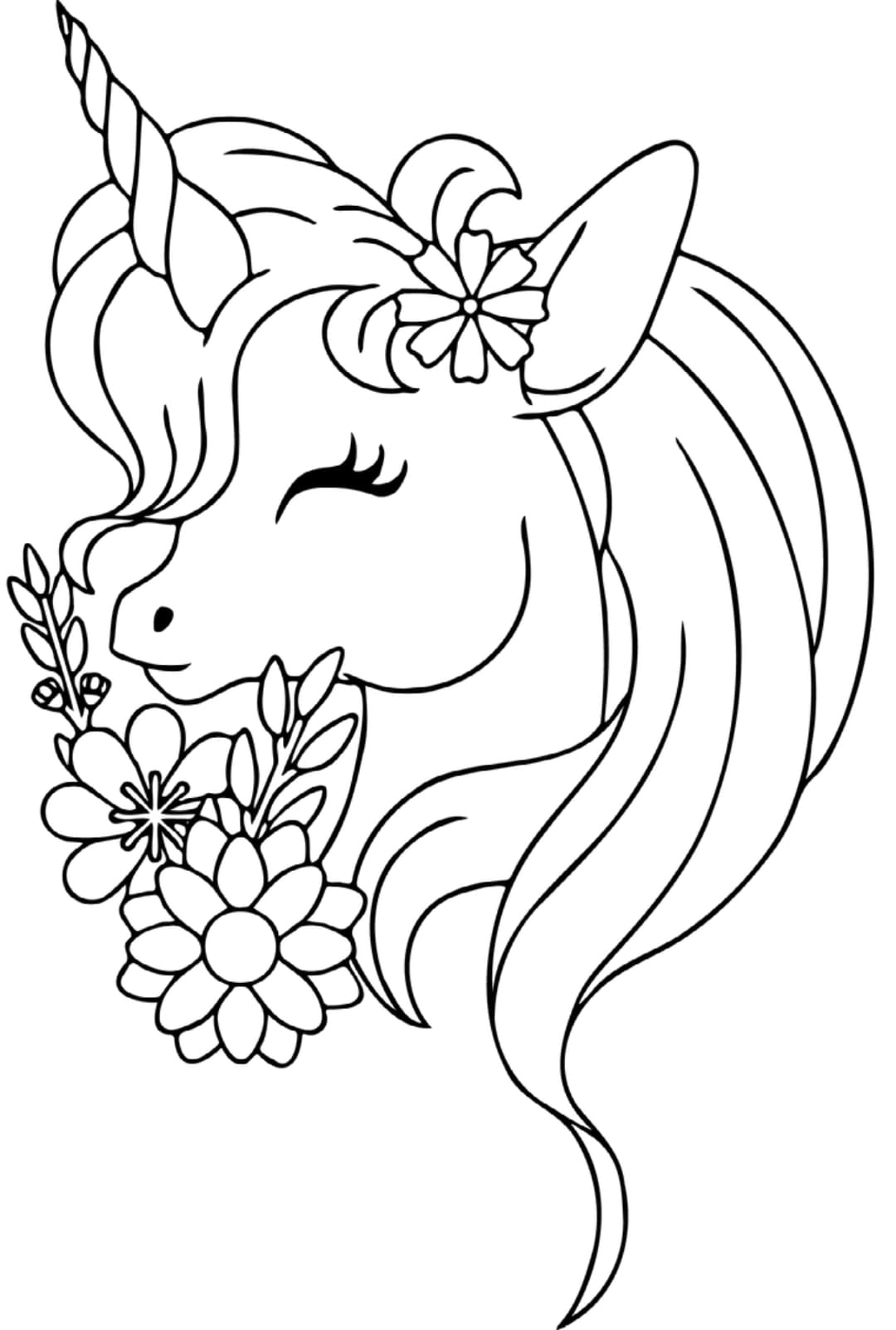 Рисунка за принтиране * Пони еднорог