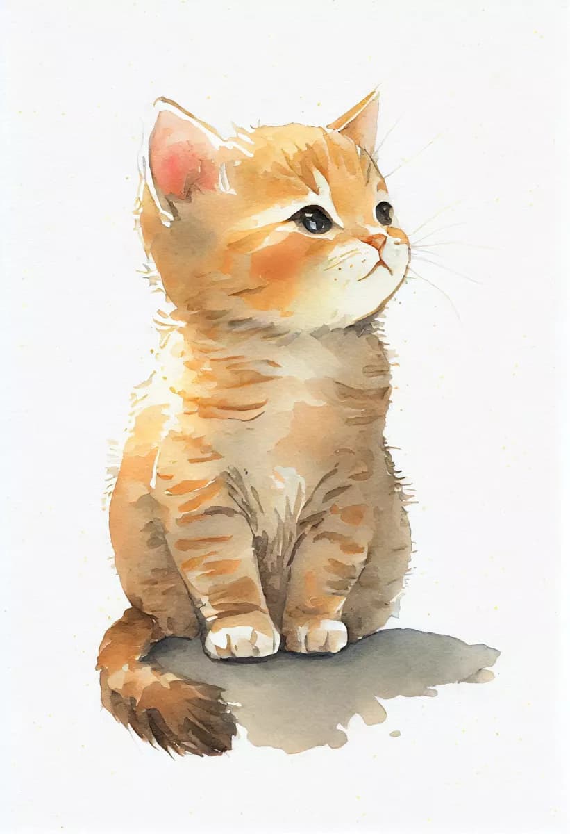 Рисунка на коте