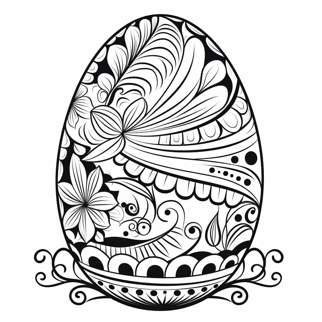 Великденско яйце за оцветяване