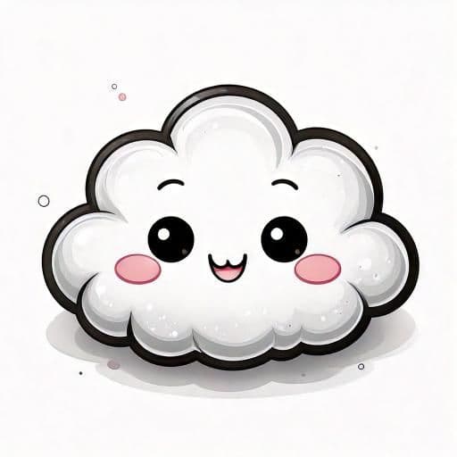 Coloring page Cloud