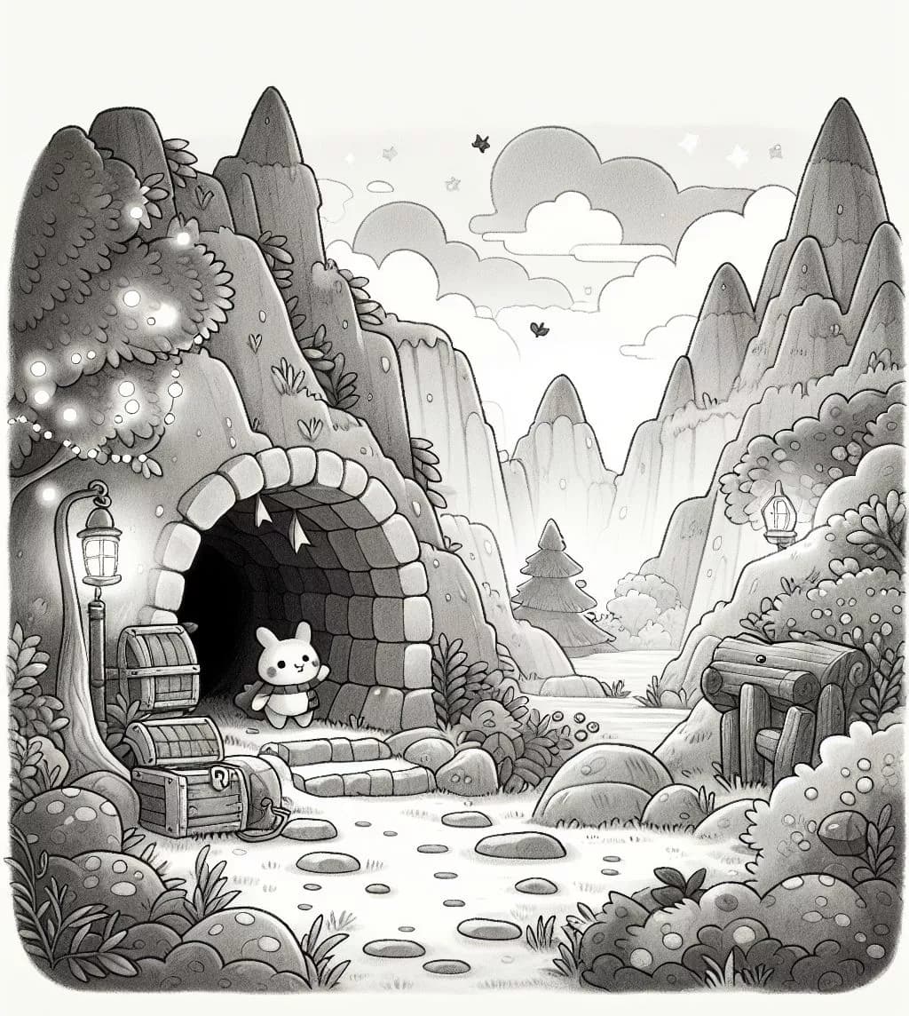 Misteriozna peshtera s skrito sakrovishte