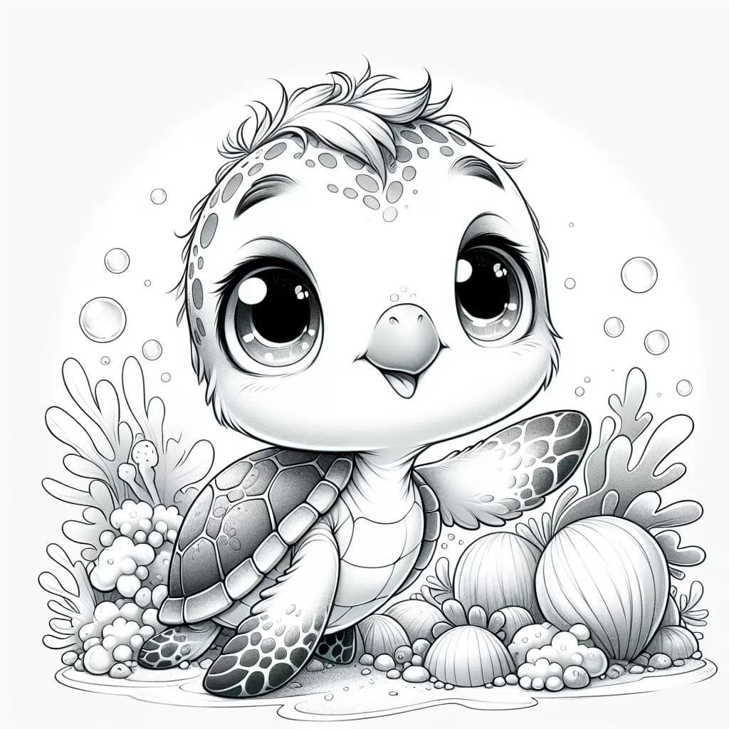 Okeanska cherupchica za printirane i ocvetyavane